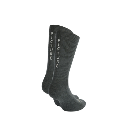 Picture Organic Clothing Outline Merino  Socks Grey