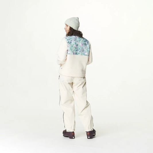 Picture Zelkova Printed Fleece Blurry Water Print