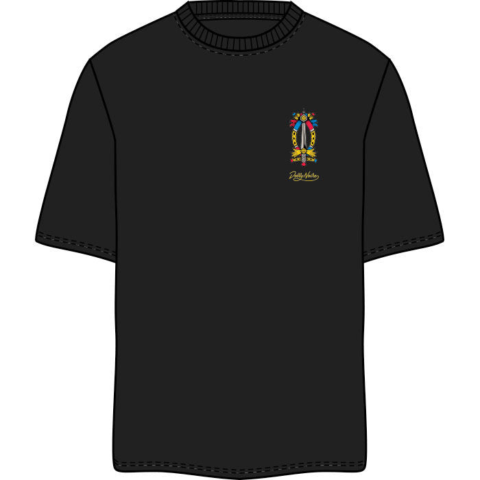 Dolly Noire Asso Di Spade Tee Black Triestine