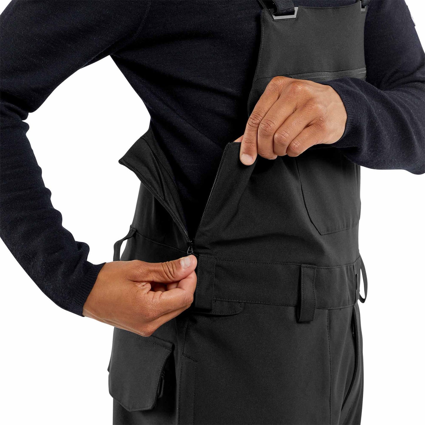 Volcom Roan BIB Overall Black