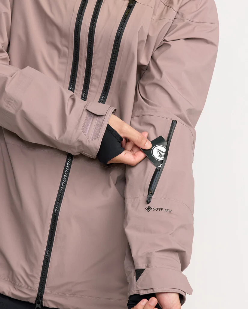 Volcom Guch Stretch Gore-Tex Jacket Mauve