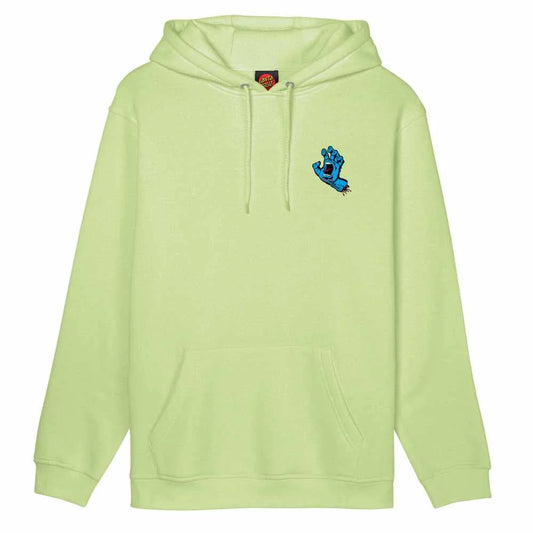 Santa Cruz Screaming Hand Chest Hoodie Matcha