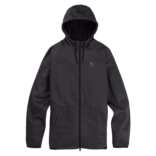 Burton Crown Weatherproof Full-Zip Fleece True Black Heather