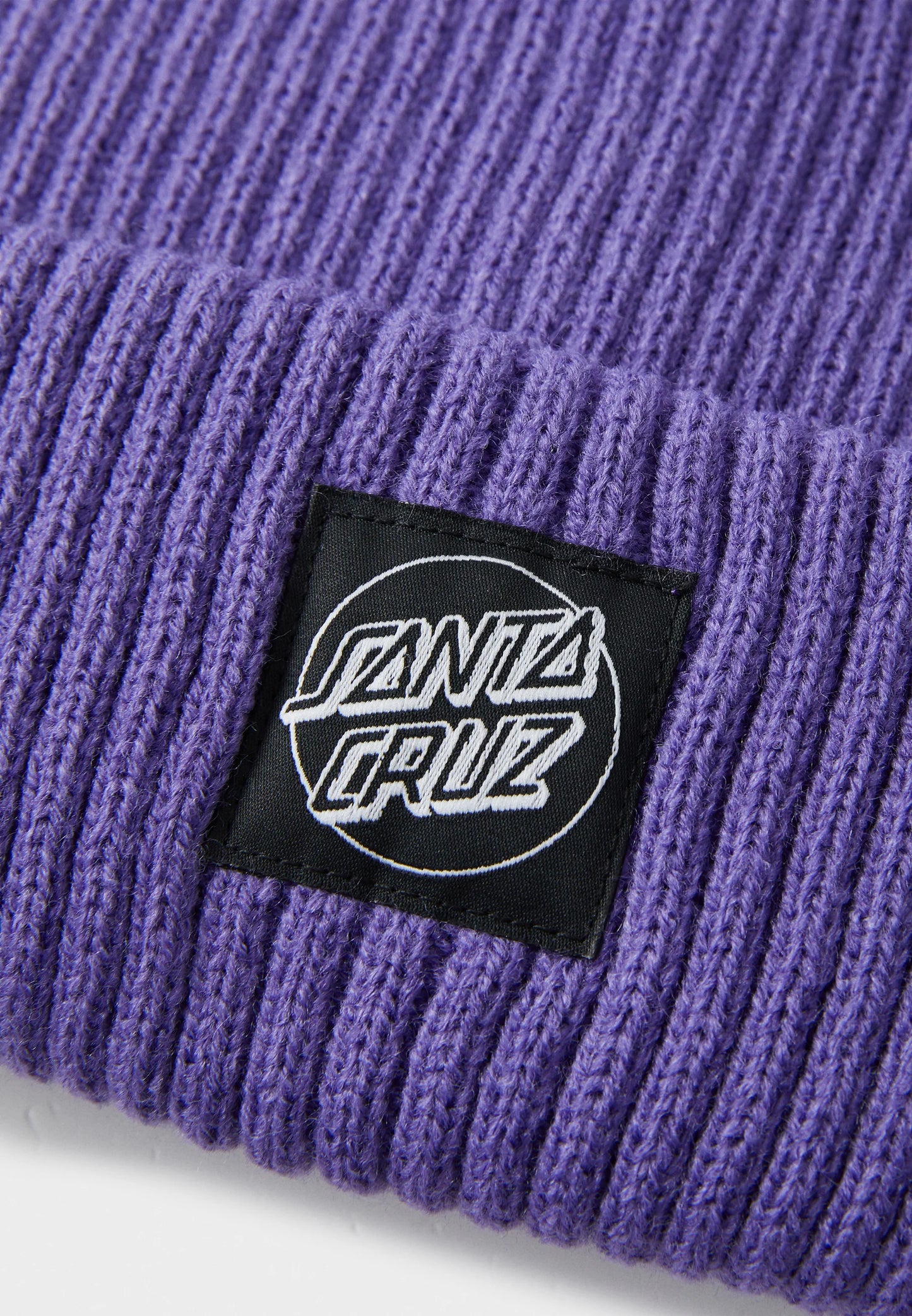 Santa Cruz Opus Dot Label Beanie Purple