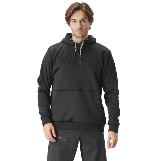 Fleece Picture Park Tech  Hoodie Black