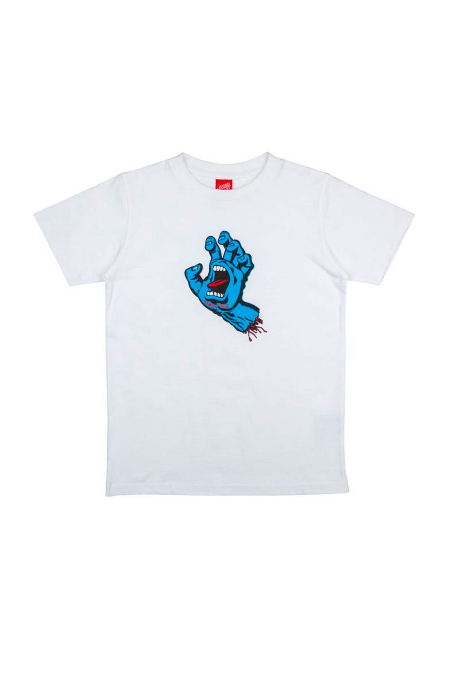 Santa Cruz Youth Screaming Hand T-Shirt White