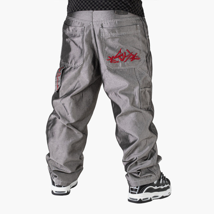 Jeans Denim Blueskin Silver Metallic Gray