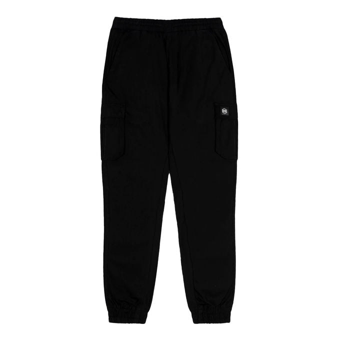 Dolly Noire Easy Cargo Pants Black Cotton Ripstop