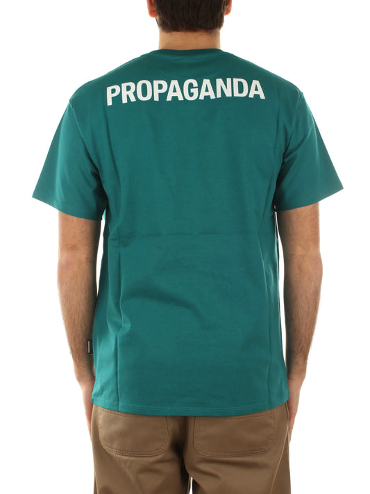 Propaganda Logo Classic T-shirt Petrol