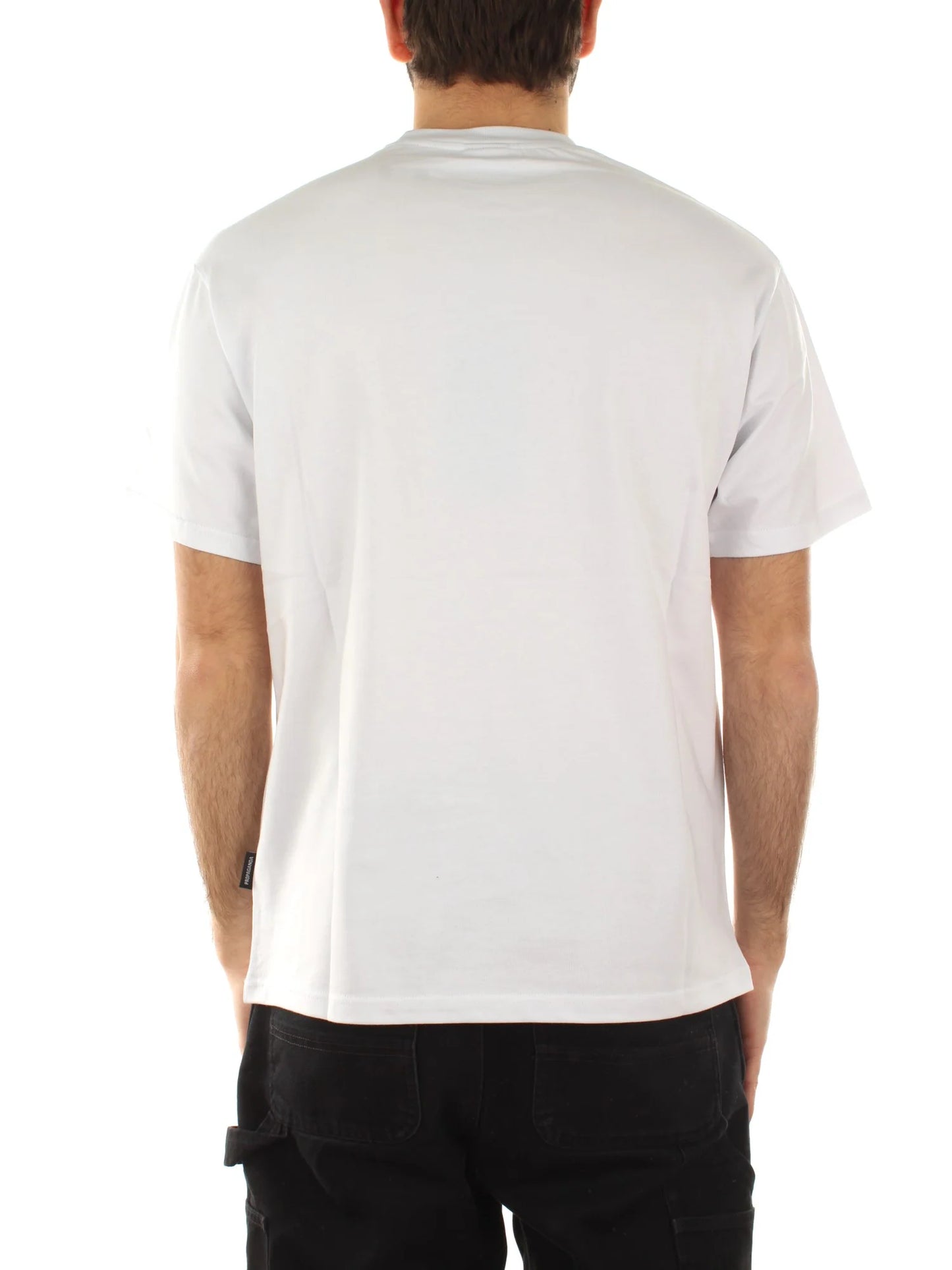 Propaganda Logo Embroidery T-shirt White
