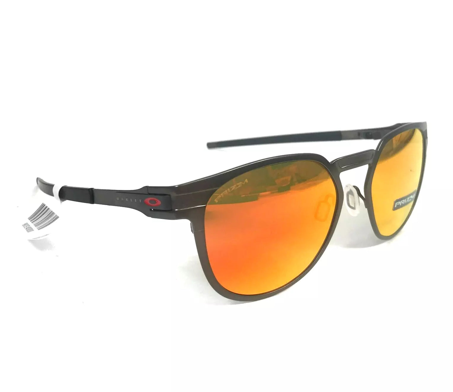 Oakley Diecutter Pewter Black Gray w Prizm Ruby Lenses
