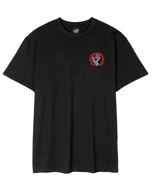 Santa Cruz Slime Balls Hand T-Shirt Black