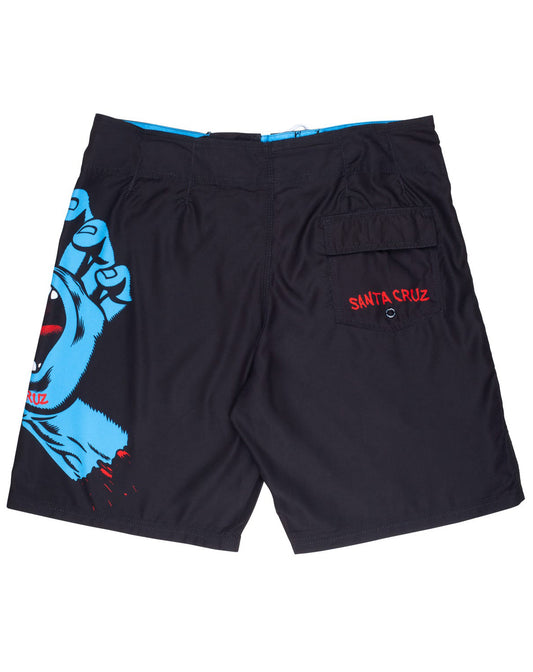 Santa Cruz Screaming Hand Swimshort Black