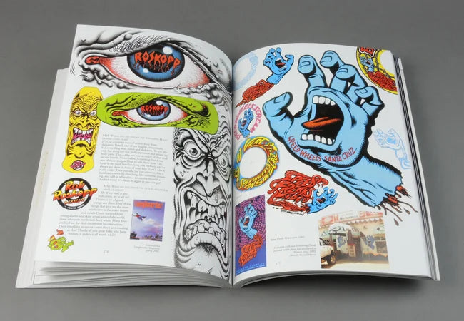 Book Surf Skate & Rock Art of Jim Phillips Santa Cruz