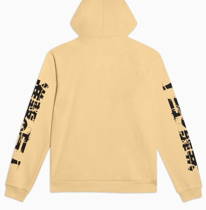 Dolly Noire Armored Titan Hoodie Beige