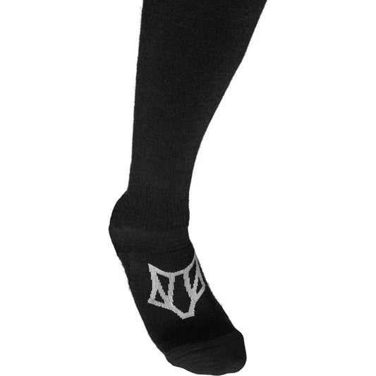 Woolf Merino Torset Thin Socks Black