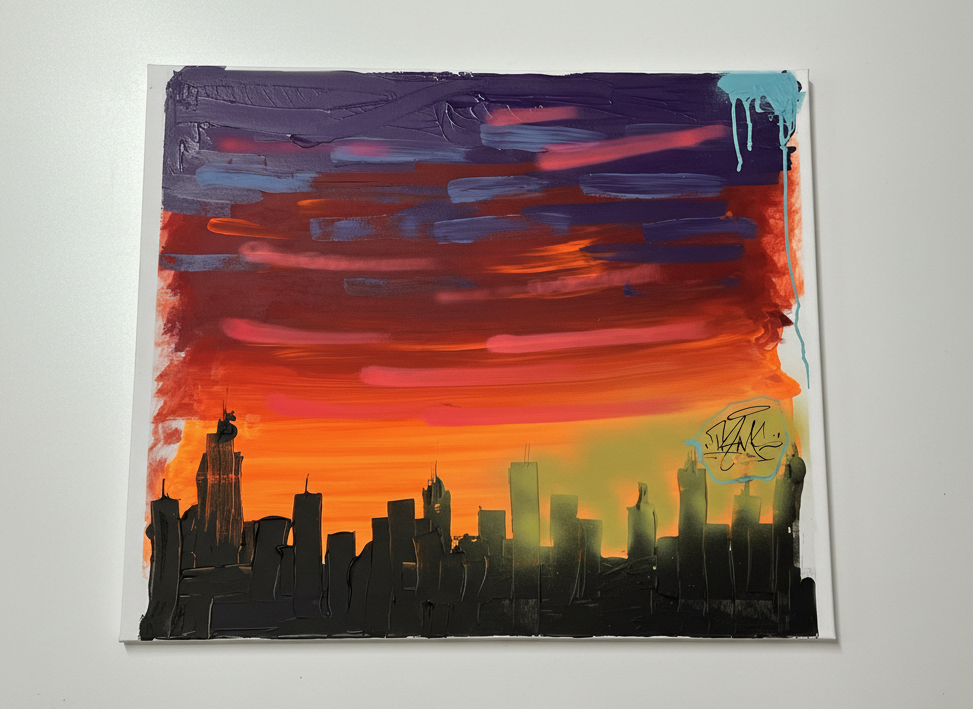 Urban Sunset Skyline 21