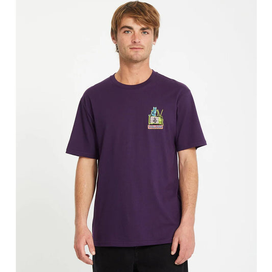 Volcom CATV BSC SS Grape Royale T-Shirt