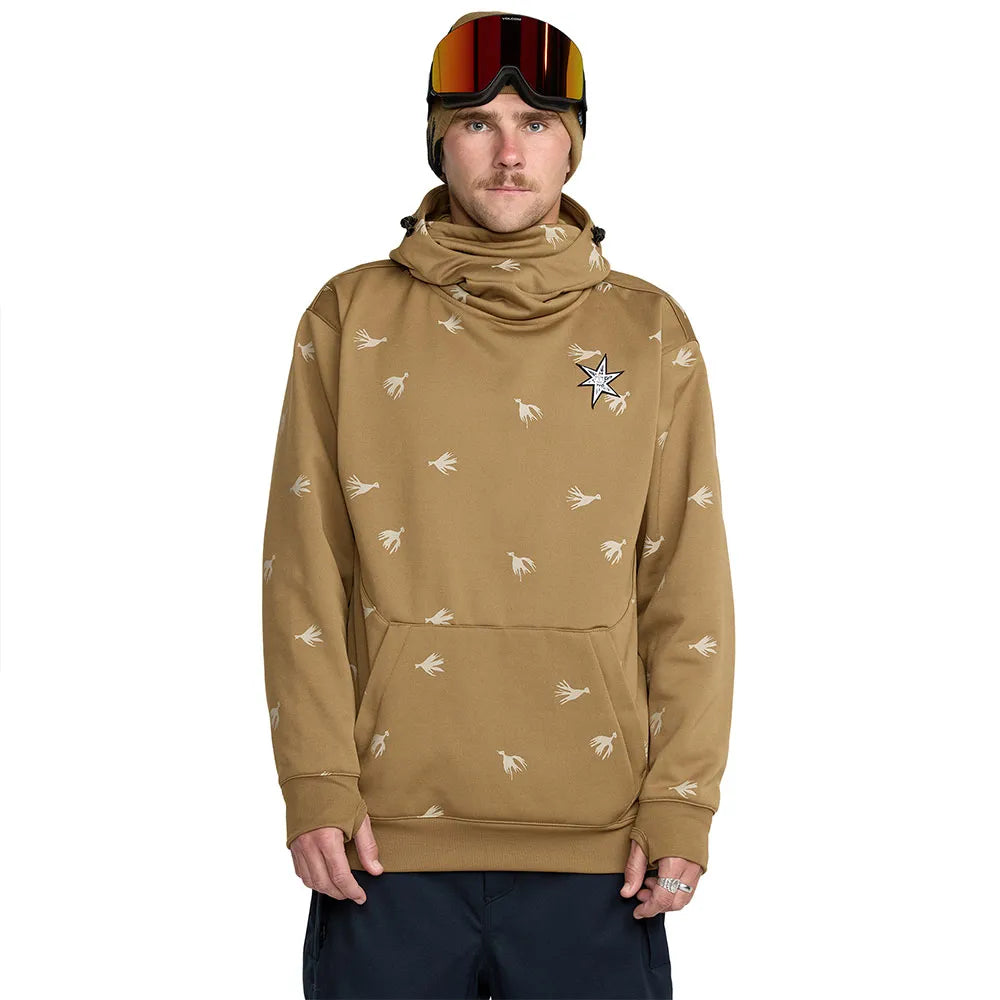 Volcom Hydro Riding Hoodie Bronze
