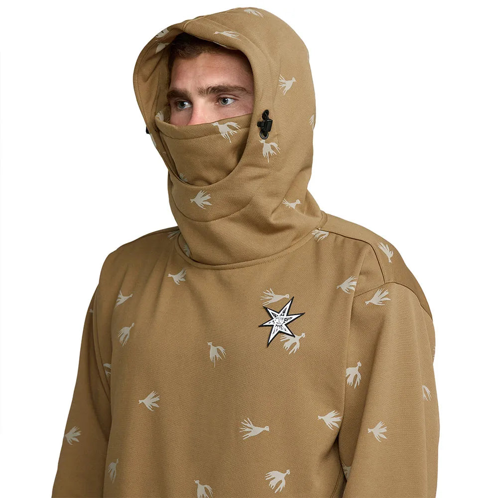 Volcom Hydro Riding Hoodie Bronze