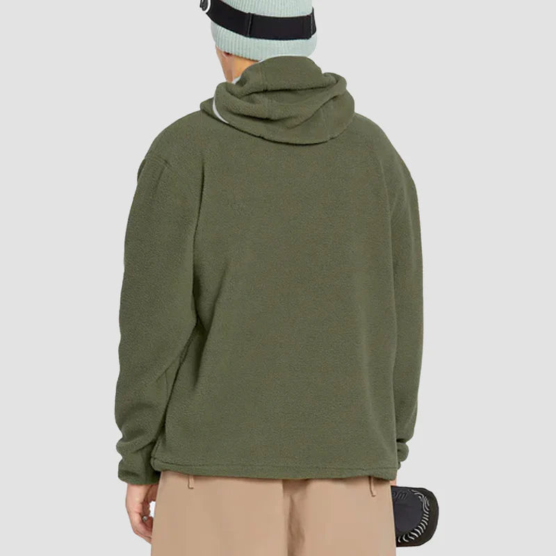 Volcom Untethered Balaclava Fleece Jacket Ivy