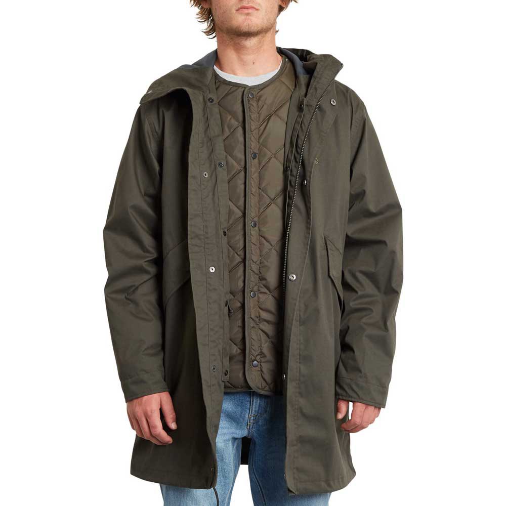 Volcom Wallstone Jacket 3 in 1 Green