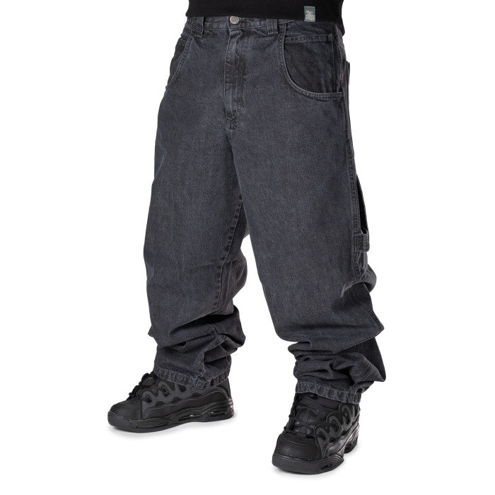 Jeans Denim Blueskin Black used stone wash
