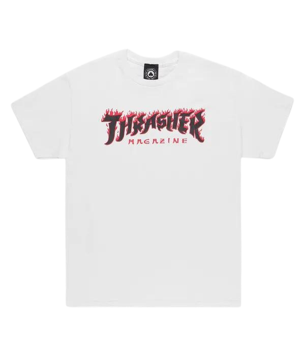 Thrasher Possessed Logo T-Shirt White