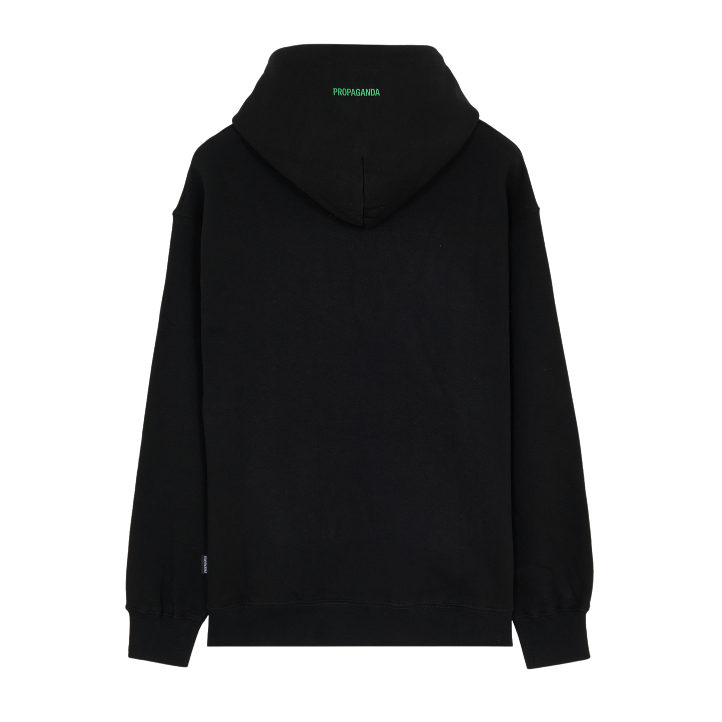 Propaganda Logo Steel Hoodie Black