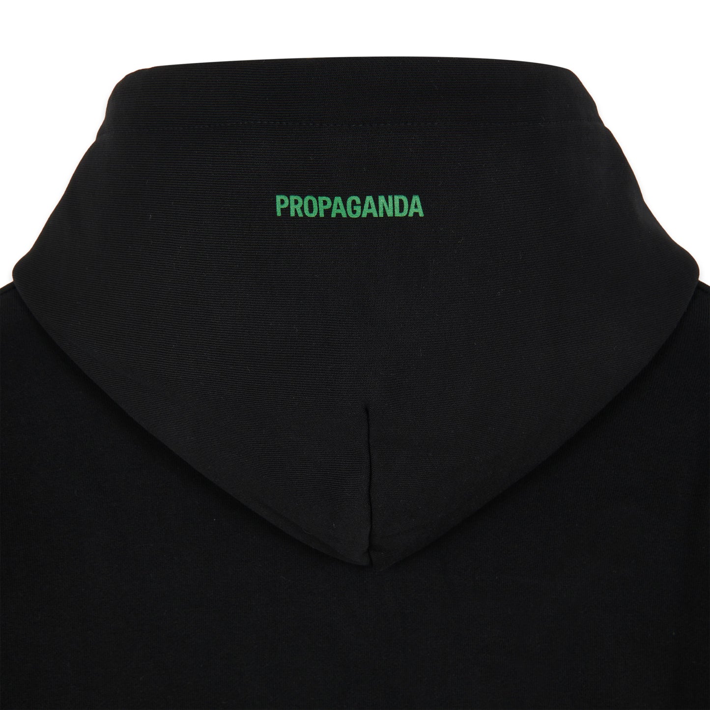 Propaganda Logo Steel Hoodie Black