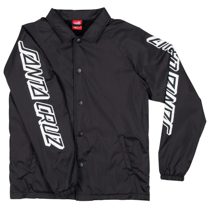 Santa Cruz Youth Screaming Hand Coach Black