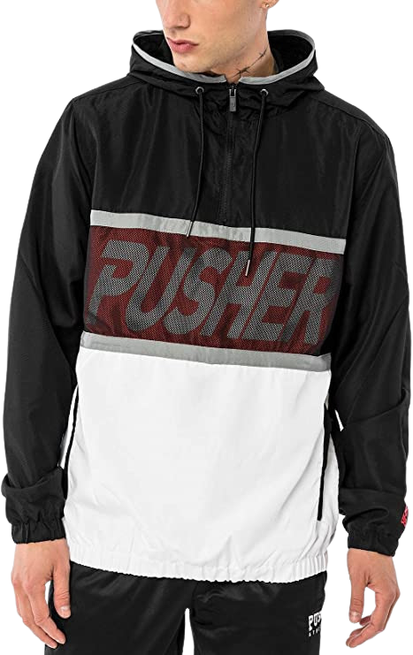 Pusher Athletics Mesh Windbreaker Black