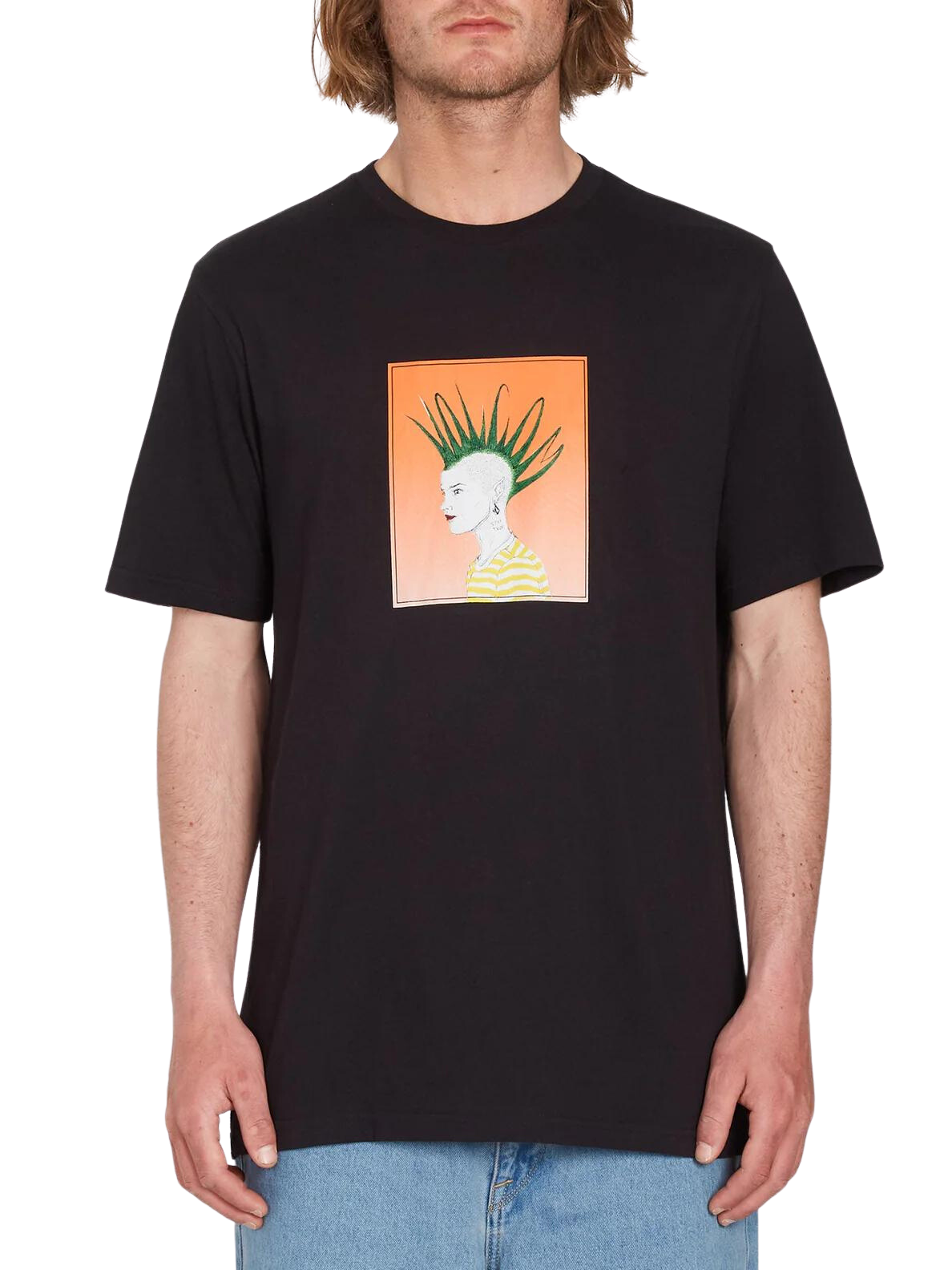 Volcom Justin Hager Hagerhawk T-Shirt Black