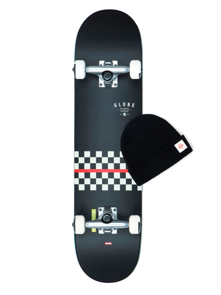 Globe G1 Full On + Beanie Redline