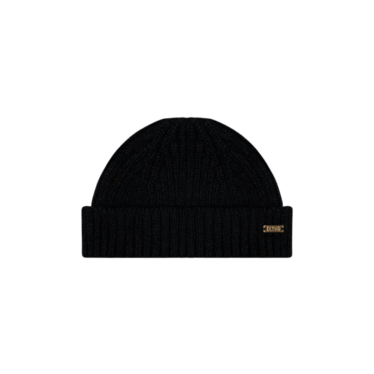 Dolly Noire Metal Logo Sailor Beanie Black