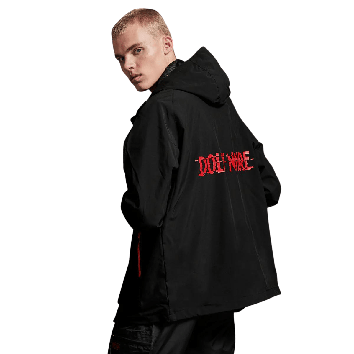 Dolly Noire Full Zip Light Jacket Black