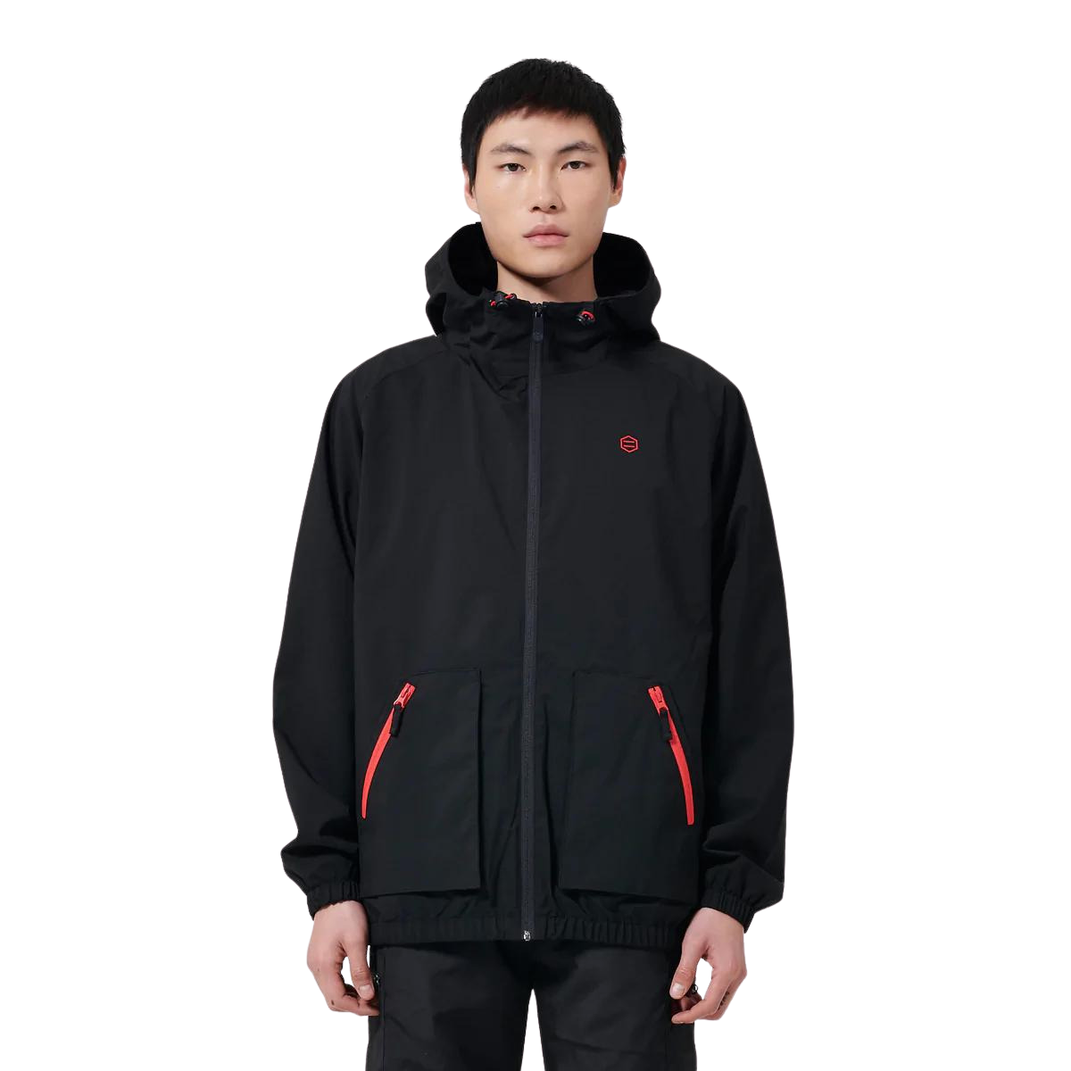 Dolly Noire Full Zip Light Jacket Black