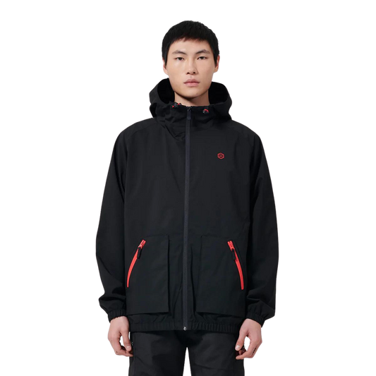 Dolly Noire Full Zip Light Jacket Black