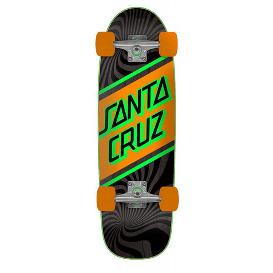 Santa Cruz Street Skate Cruiser 29.5" x 8.79'' Orange Green