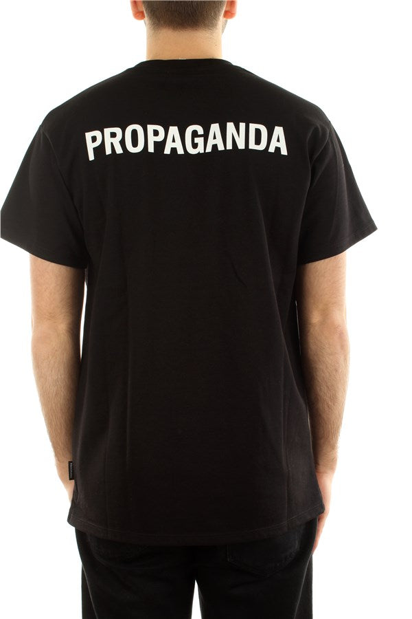 Propaganda Logo T-shirt Black