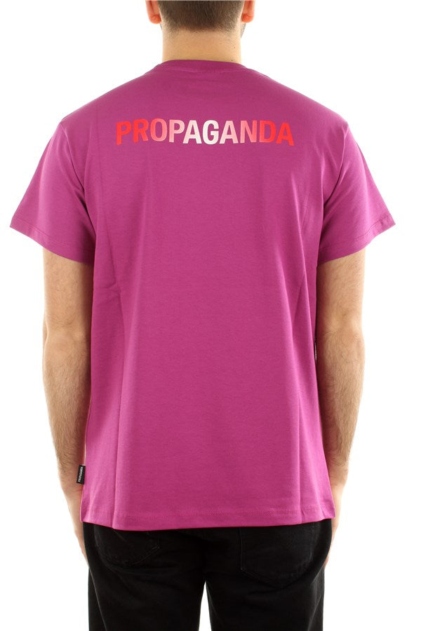 Propaganda Logo Gradient T-Shirt Viola