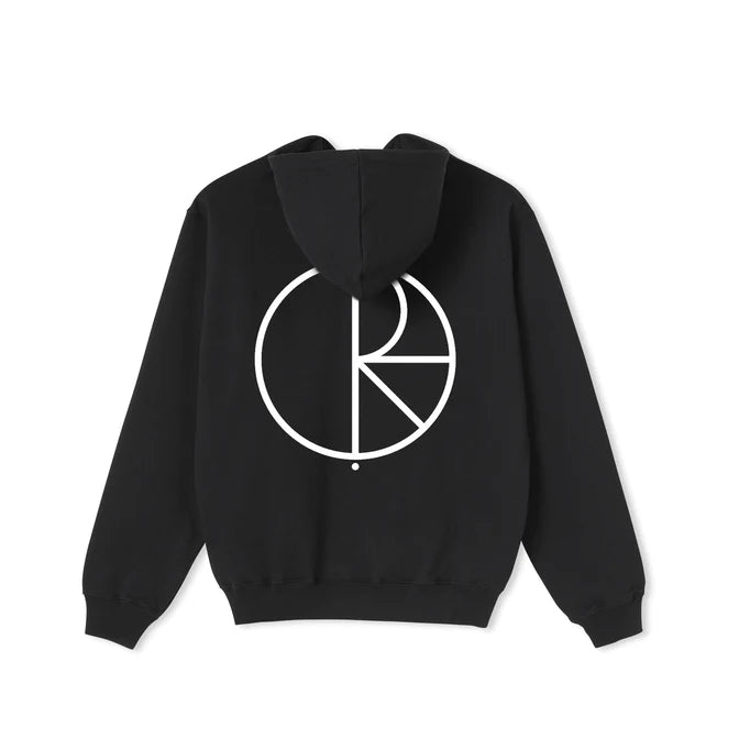 Polar Skate Stroke Logo Hoodie Black