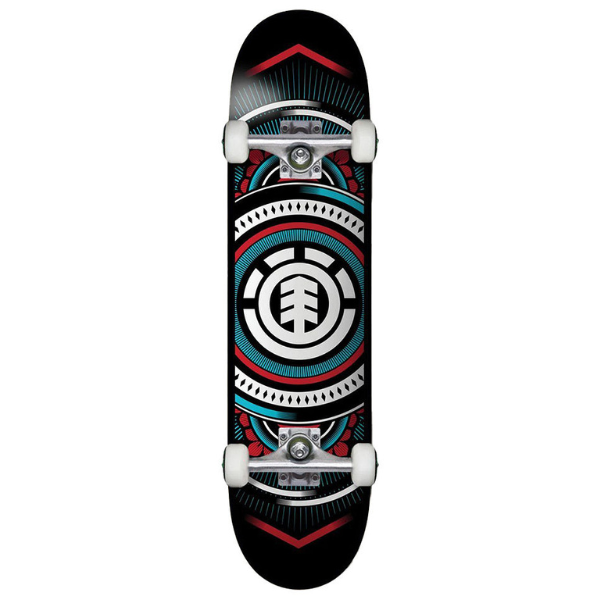 Element Hatched Red Blue 8"