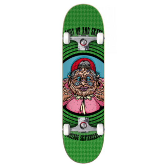 Cruzade Shut Up And Skate Green