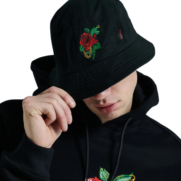 Dolly Noire Pink Bucket Hat