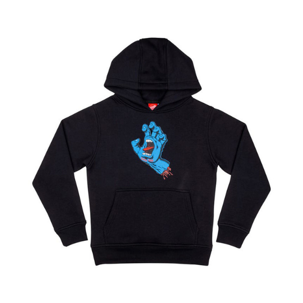 Santa Cruz Screaming Hand Hoodie Black