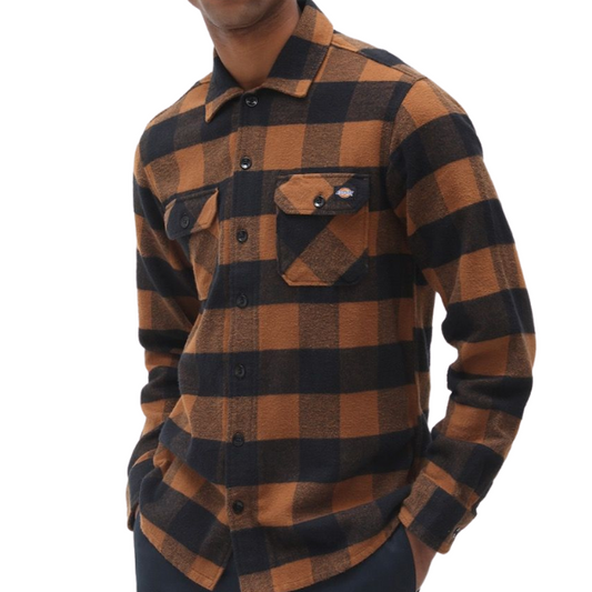 Dickies New Sacramento Shirt Brown Duck