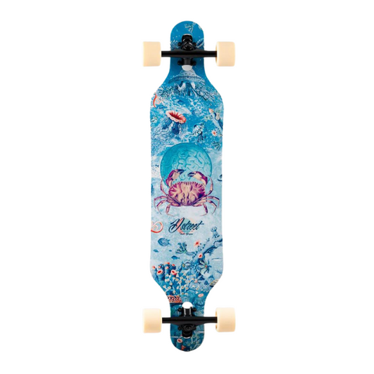 D Street Skateboards Reef Dropthrough Longboard - 8.5" x 37.0"