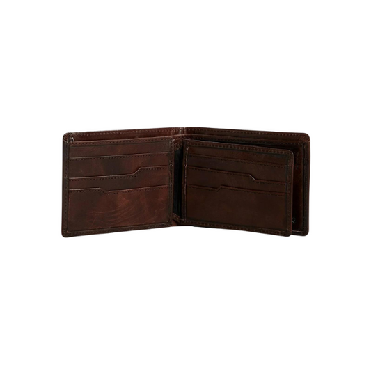 Billabong Vacant Leather Wallet Chocolate