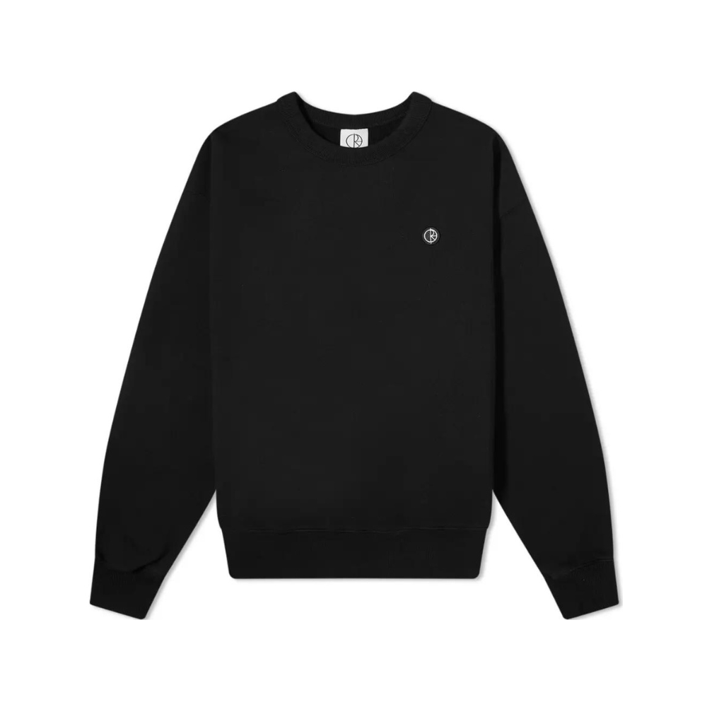 Polar Skate Co. Patch Crewneck Black